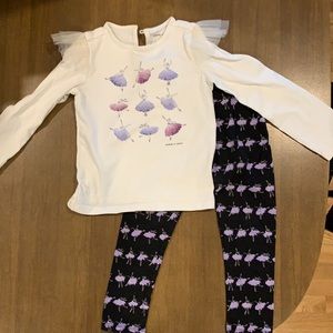 Janie and Jack ballerina outfit size 4